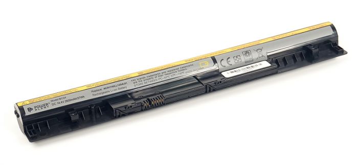 АКБ PowerPlant для ноутбука IBM/Lenovo IdeaPad S400 Series (LOS400L7) 14.4V 2600mAh (NB480333)