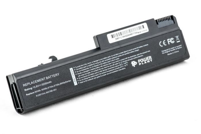 АКБ PowerPlant для ноутбука HP EliteBook 6930p (HSTNN-UB68, H6735LH) 10.8V 5200mAh (NB00000054)