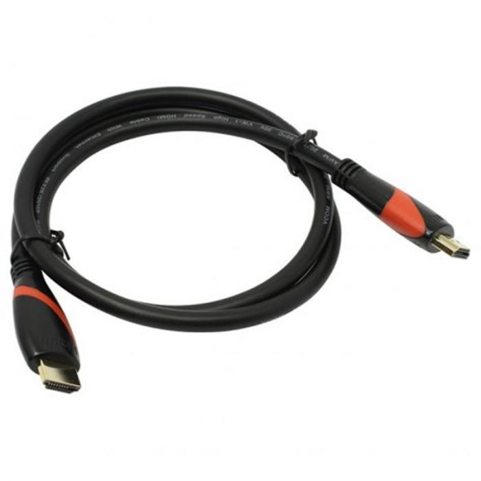 Кабель VCOM (CG525-R-1.0), HDMI-HDMI, v1.4, 1м, чорний
