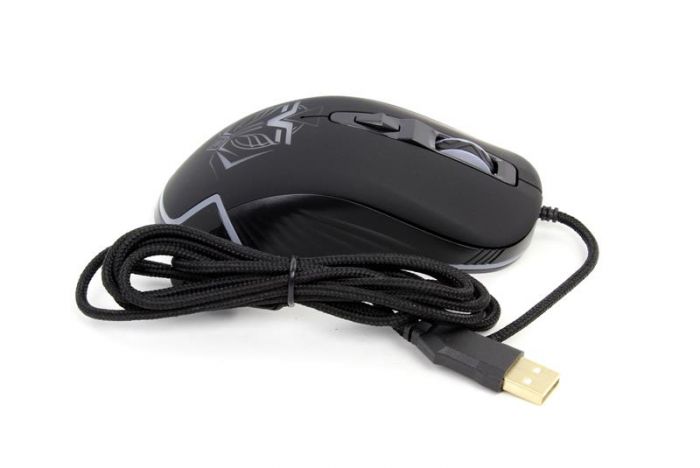 Ігрова миша Frime Hela Black, USB (FMC1840)