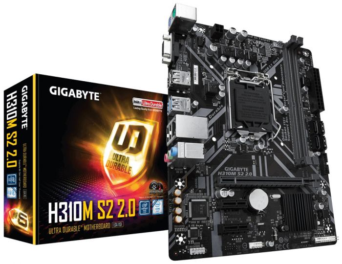 Материнська плата Gigabyte H310M S2 2.0 Socket 1151