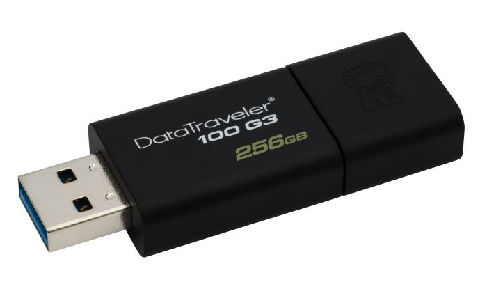 Флеш-накопичувач USB3.1 256GB Kingston DataTraveler 100 G3 (DT100G3/256GB)
