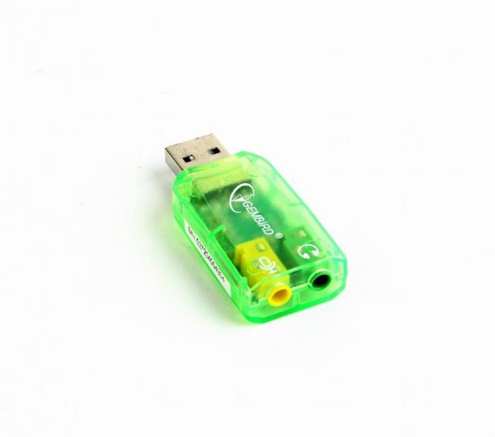 Звукова карта Gembird SC-USB-01 Green