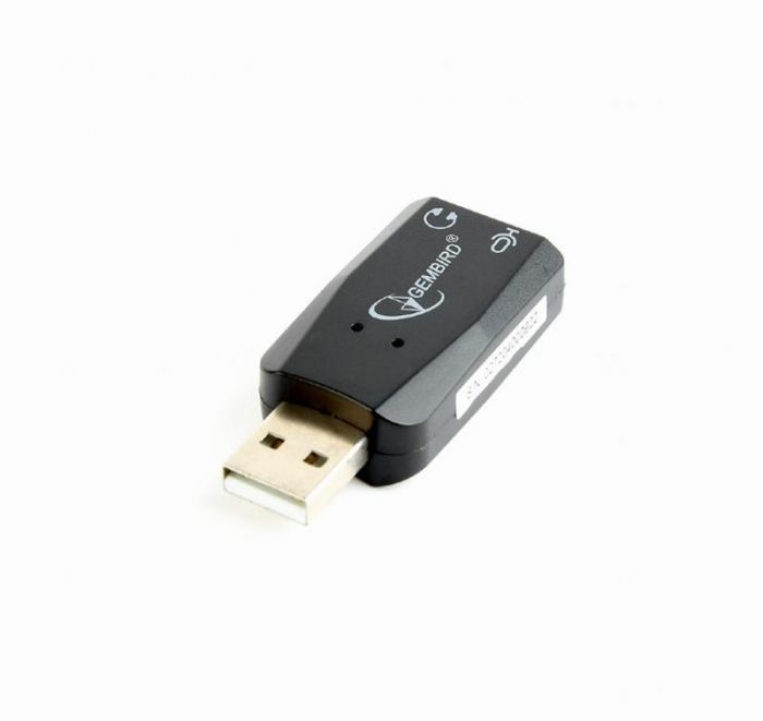 Звукова карта Gembird SC-USB2.0-01 Black