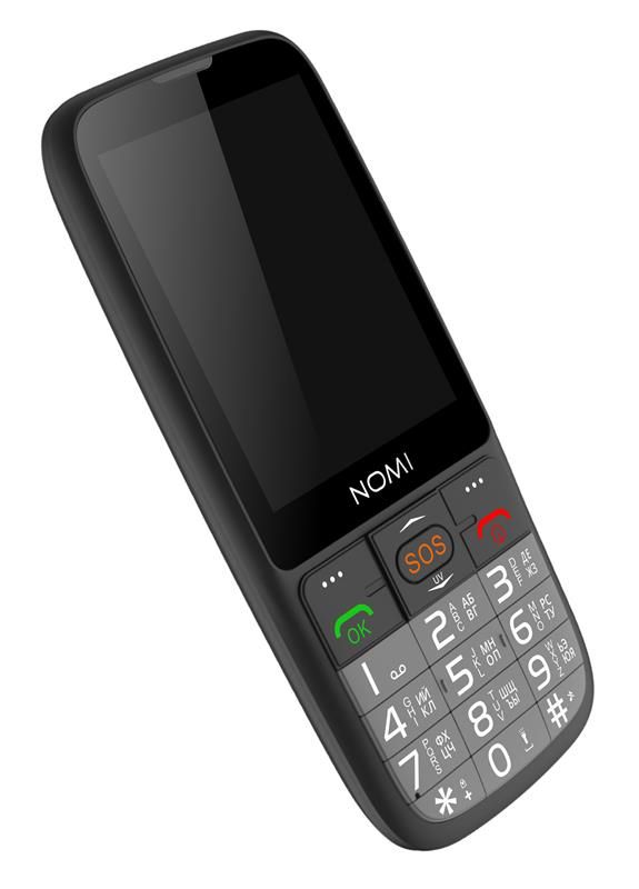 Мобiльний телефон Nomi i281+ Dual Sim Black