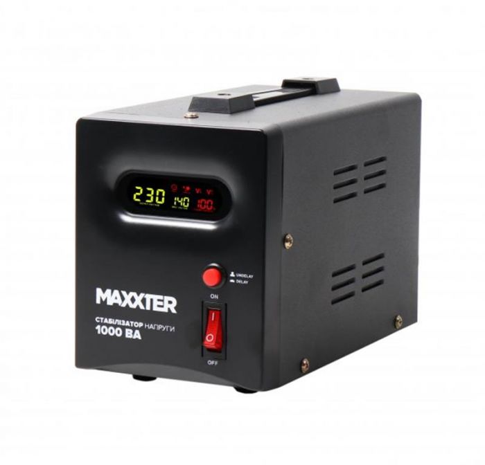 Стабілізатор Maxxter MX-AVR-S1000-01 1000VA