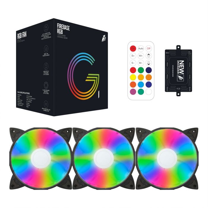 Вентилятор 1stPlayer Firebase G1 RGB Combo