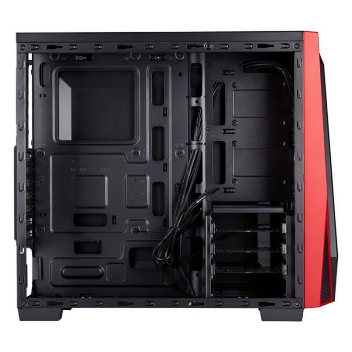 Корпус Corsair Carbide SPEC-04 Windowed Black/Red (CC-9011107-WW) без БЖ