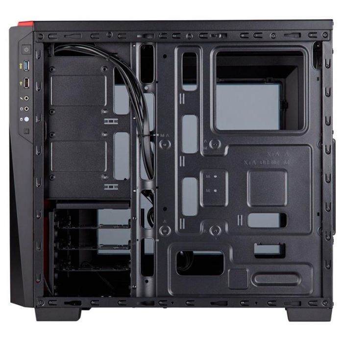 Корпус Corsair Carbide SPEC-04 Windowed Black/Red (CC-9011107-WW) без БЖ