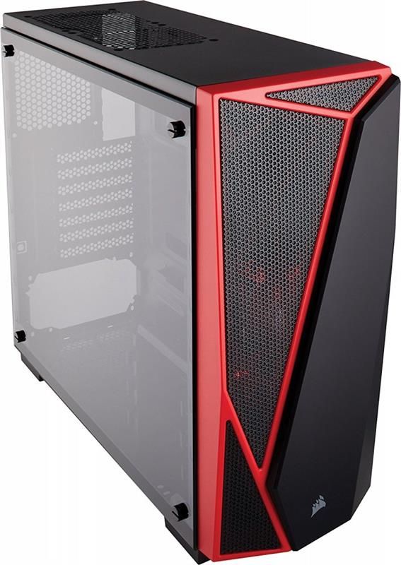 Корпус Corsair Carbide SPEC-04 Tempered Glass Black/Red (CC-9011117-WW) без БЖ