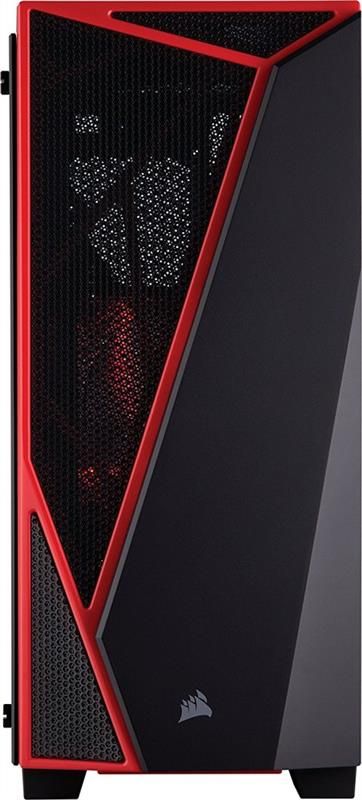 Корпус Corsair Carbide SPEC-04 Tempered Glass Black/Red (CC-9011117-WW) без БЖ