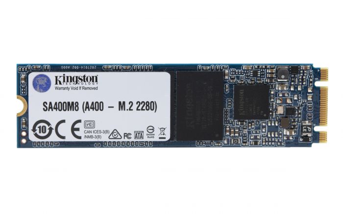 Накопичувач SSD  120GB M.2 SATA Kingston A400 M.2 2280 SATAIII TLC (SA400M8/120G)