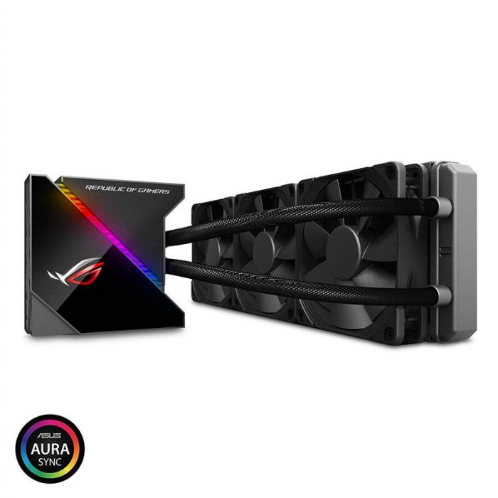 Система водяного охолодження Asus ROG Ryujin 3x120mm Aura OLED (90RC0020-M0UAY0)