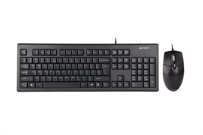 Комплект (клавіатура, мишка) A4Tech KR-8372 Black USB