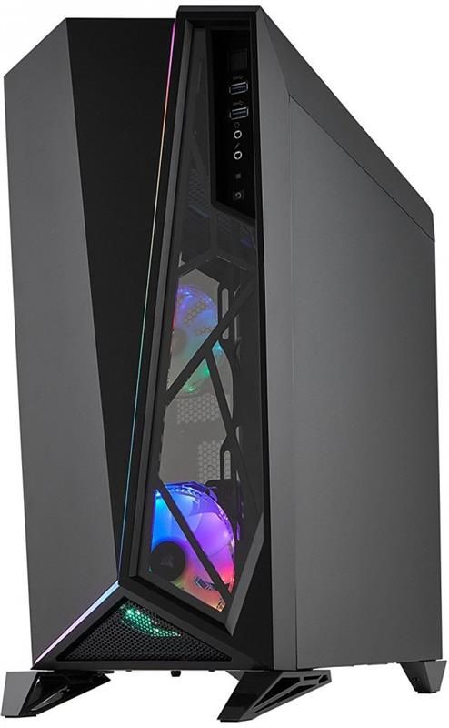 Корпус Corsair Carbide Spec-Omega RGB Black (CC-9011140-WW) без БЖ