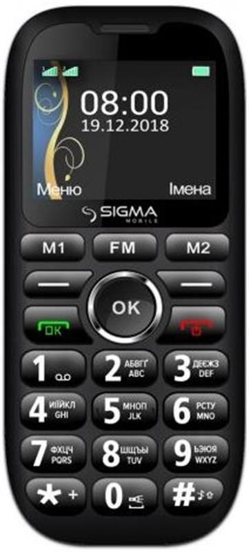 Мобільний телефон Sigma mobile Comfort 50 Grand Dual Sim Black