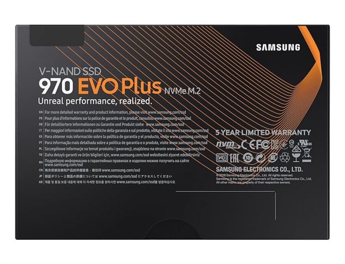 Накопичувач SSD  250GB Samsung 970 EVO Plus M.2 PCIe 3.0 x4 V-NAND MLC (MZ-V7S250BW)