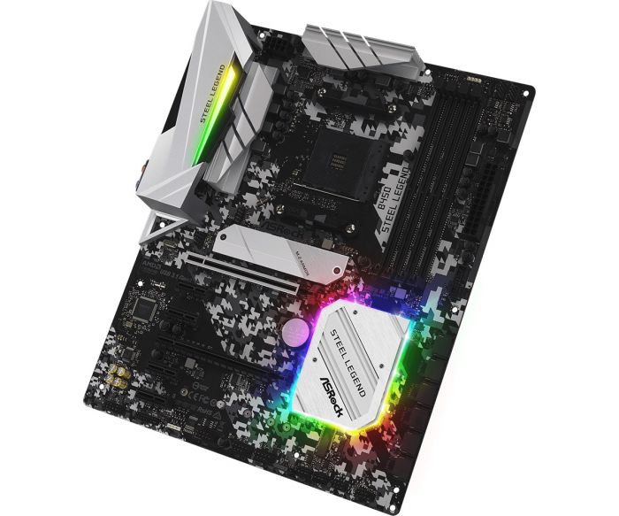 Материнська плата ASRock B450 Steel Legend Socket AM4