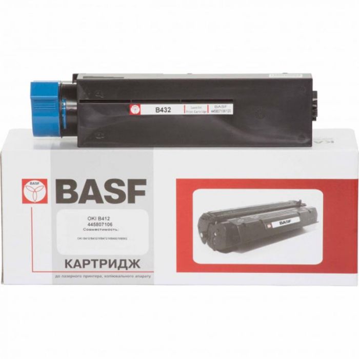 Картридж BASF (BASF-KT-B412-445807106) OKI B412/B432/B512 Black (445807106)