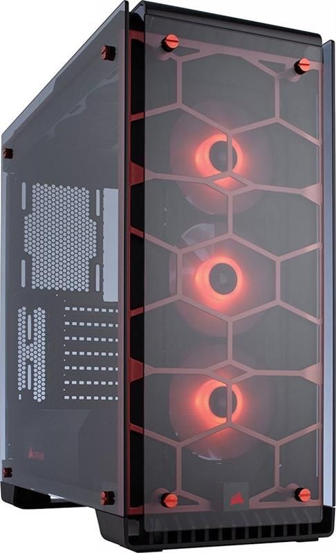 Корпус Corsair Crystal 570X RGB Red (CC-9011111-WW) без БЖ