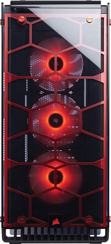 Корпус Corsair Crystal 570X RGB Red (CC-9011111-WW) без БЖ