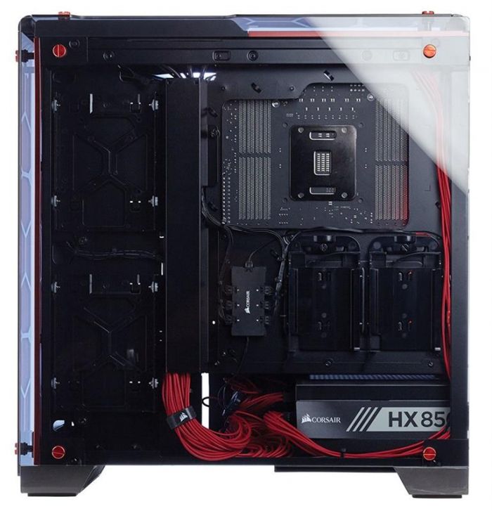 Корпус Corsair Crystal 570X RGB Red (CC-9011111-WW) без БЖ