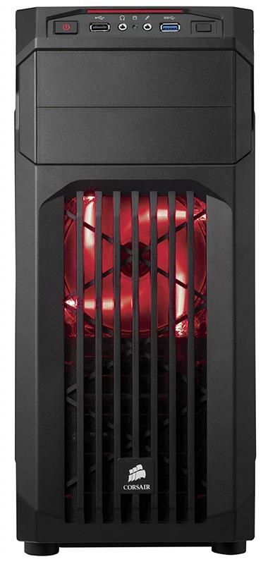 Корпус Corsair Carbide SPEC-01 Red LED Black (CC-9011050-WW) без БЖ