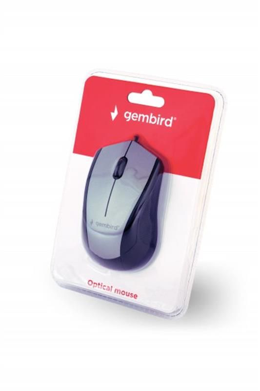 Мишка Gembird MUS-3B-02-BG Black/Grey USB