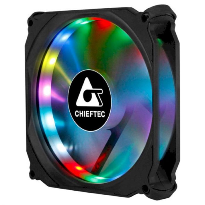 Набір вентиляторів Chieftec Tornado RGB 3in1 (CF-3012-RGB), 120x120x25, 6pin