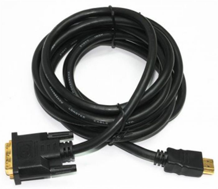 Кабель Cablexpert (CC-HDMI-DVI-7.5MC) HDMI-DVI 7.5м чорний