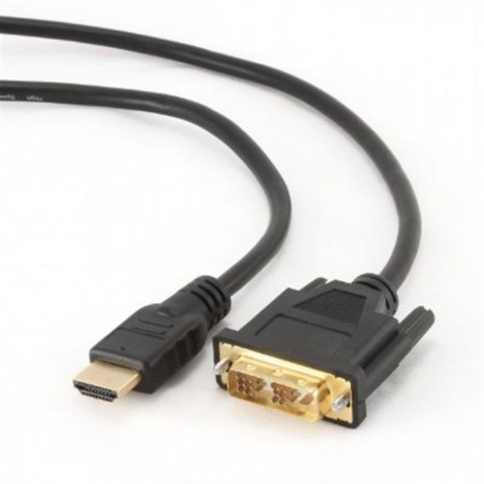 Кабель Cablexpert (CC-HDMI-DVI-6) HDMI-DVI 1.8м чорний