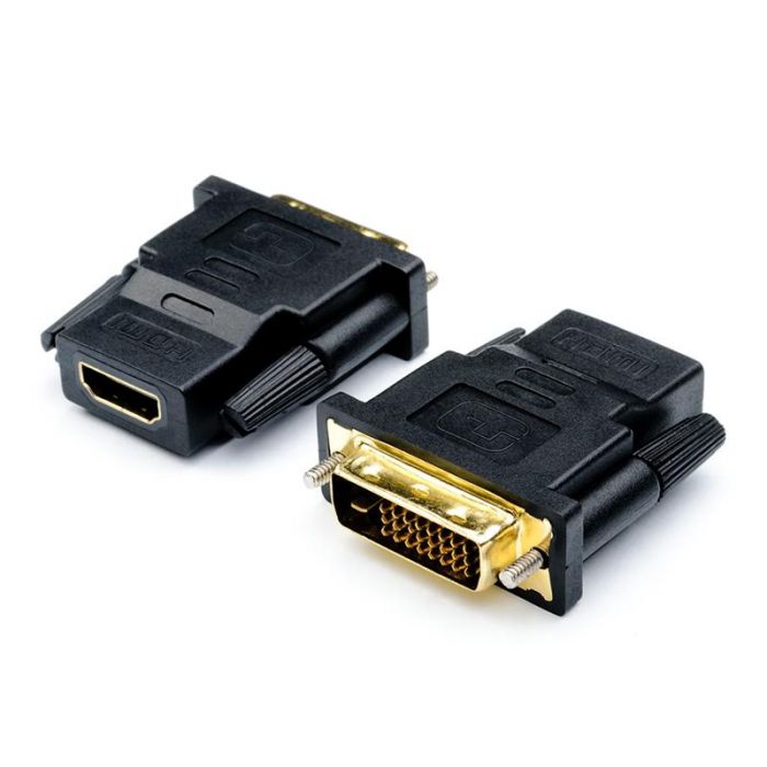 Переходник Atcom (11208) DVI(M) -HDMI(F) Black 24pin