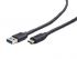 Кабель Cablexpert (CCP-USB3-AMCM-0.5M) USB3.0 - USB Type-C, 0.5 м, преміум, чорний