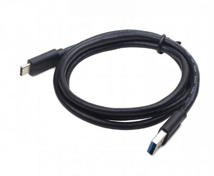 Кабель Cablexpert USB - USB Type-C V 3.0 (M/M), 0.1 м, преміум, чорний (CCP-USB3-AMCM-0.1M)