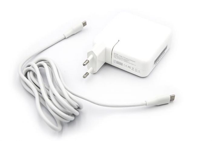 Блок живлення PowerPlant для ноутбуков Apple 220V, 20V 61W (USB Type-C) (AP61HCUSB)