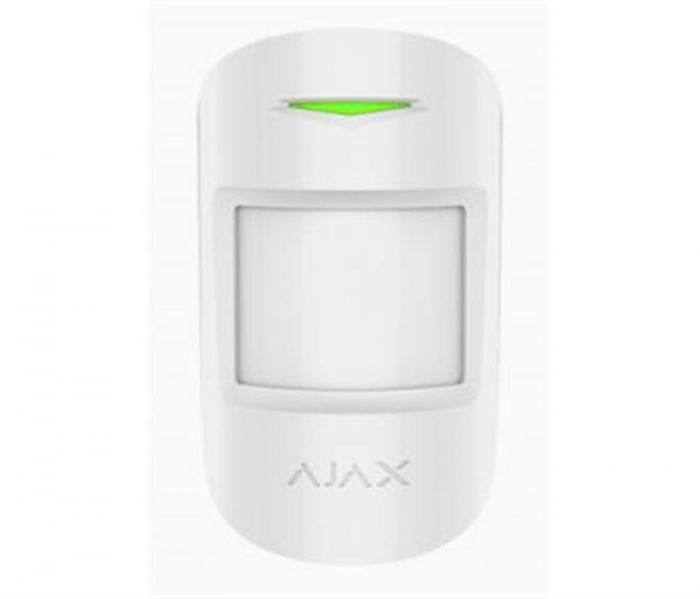 Бездротовий датчик руху і розбиття скла Ajax CombiProtect White (7170.06.WH1)