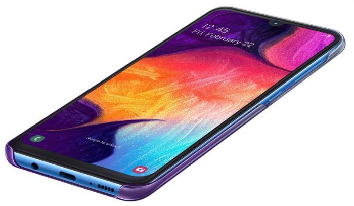 Чохол-накладка Samsung Gradation Cover для Samsung Galaxy A50 SM-A505 Violet (EF-AA505CVEGRU)