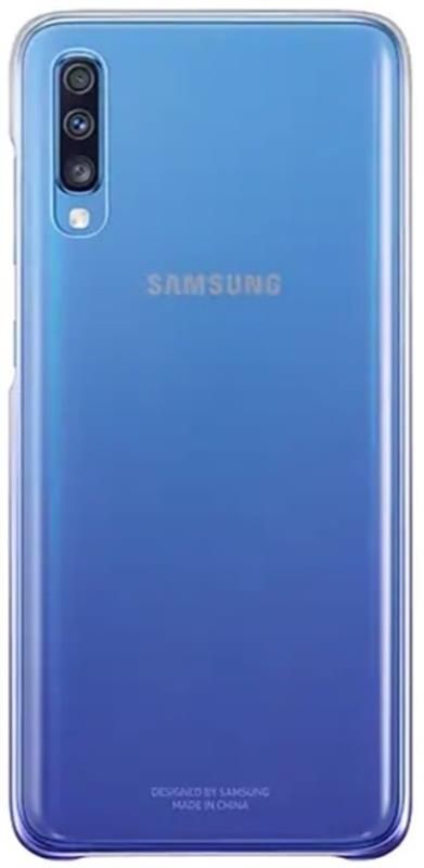 Чохол-накладка Samsung Gradation Cover для Samsung Galaxy A70 SM-A705 Violet (EF-AA705CVEGRU)