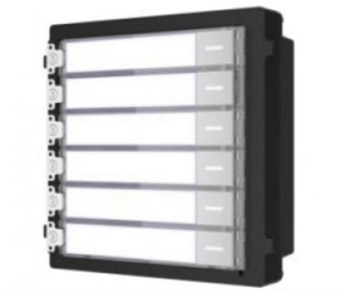 Розширювальний модуль на 6 абонентів Hikvision DS-KD-KK