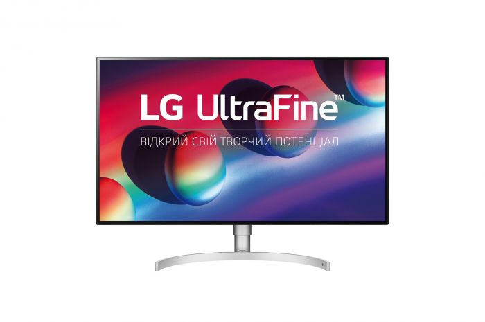 Монітор LG 31.5" UltraFine 32UL950-W IPS White/Silver