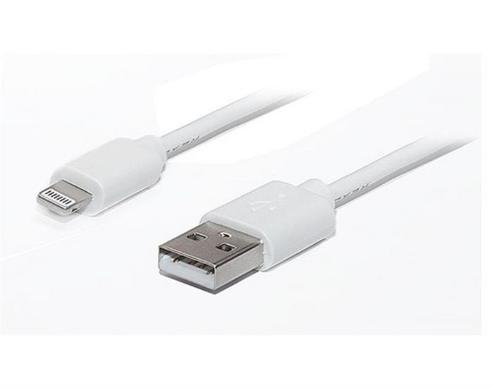 Кабель REAL-EL USB2.0 AM-Lightning 1m, білий