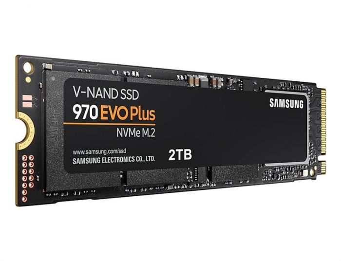 Накопичувач SSD 2 ТB Samsung 970 EVO Plus M.2 2280 PCIe 3.0 x4 V-NAND MLC (MZ-V7S2T0BW)