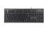 Клавiатура A4tech KRS-83 Ukr Black PS/2