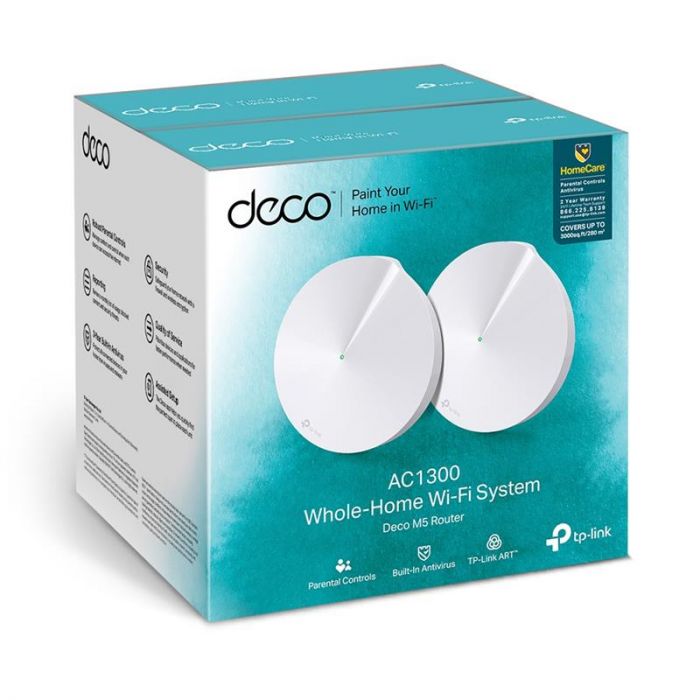 WiFi Mesh-система TP-Link DECO M5(2-PACK)