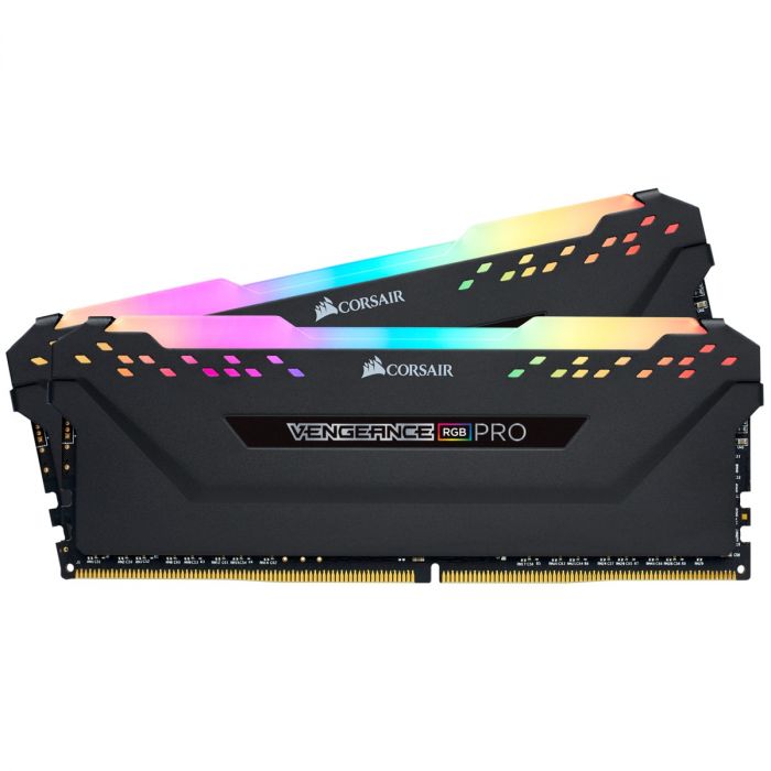 Модуль пам`ятi DDR4 2x8GB/3600 Corsair Vengeance RGB Pro Black (CMW16GX4M2C3600C18)