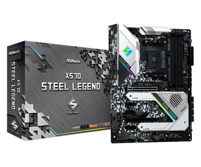 Материнська плата ASRock X570 Steel Legend Socket AM4