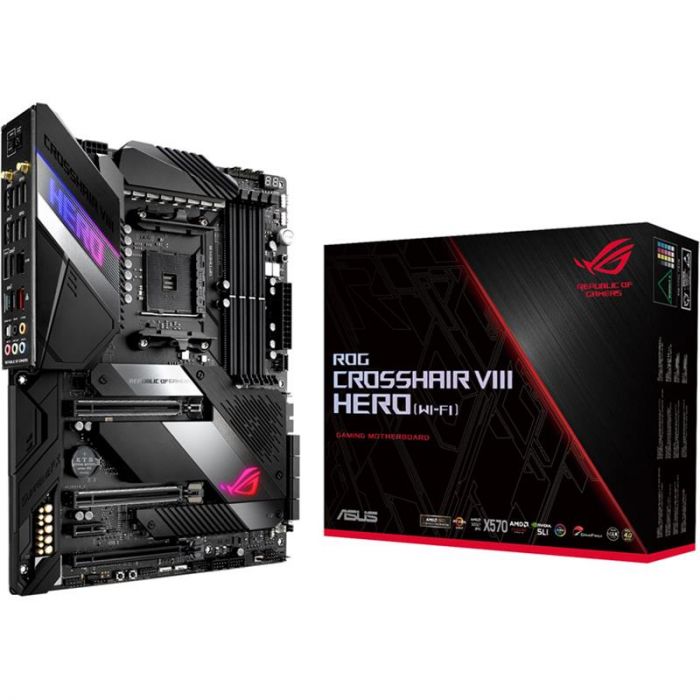 Материнська плата Asus ROG Crosshair VIII Hero (Wi-Fi) Socket AM4