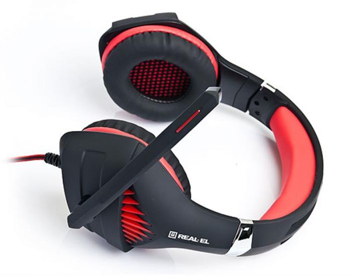 Гарнітура REAL-EL GDX-7600 Black/Red