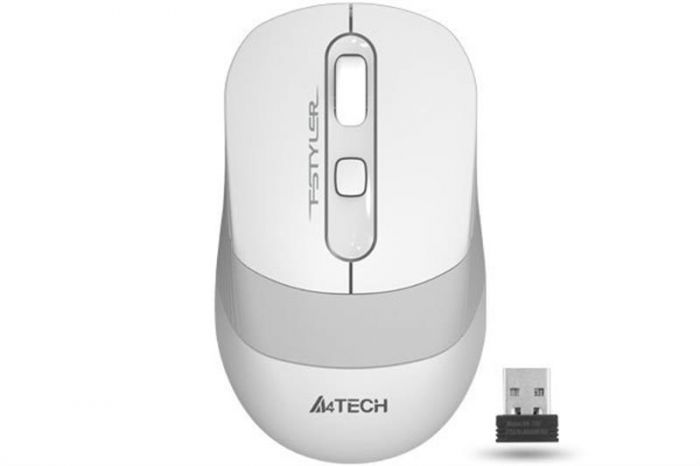 Мишка бездротова A4Tech FG10 White USB