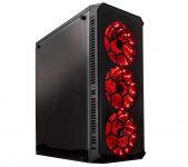 Корпус Frime Fusion Red led USB 3.0 без БЖ (Fusion-U3-315RLF-WP)